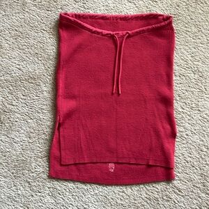 Free people fall knit skirt